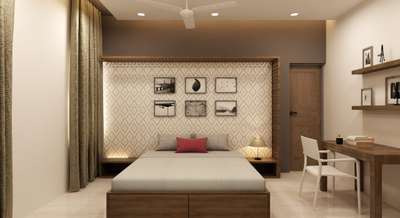 Furniture, Storage, Bedroom, Wall, Door Designs by Civil Engineer MAYOBHA Builders  Interiors Exteriors , Wayanad | Kolo