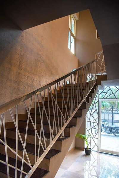 Staircase Designs by Contractor Athira Sam, Kollam | Kolo