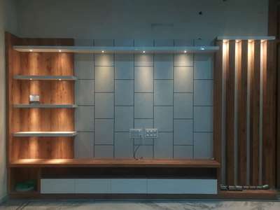 Living, Lighting, Storage Designs by Carpenter Mustakeem Saifi, Panipat | Kolo