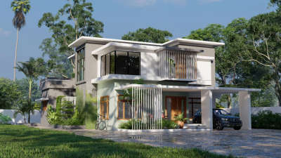Exterior Designs by Architect Shan Tirur, Malappuram | Kolo