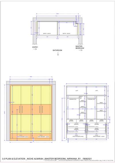 Plans Designs by 3D & CAD Lockhart Interior, Gurugram | Kolo
