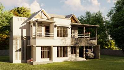 Exterior, Outdoor Designs by Contractor Tomy Rockey, Idukki | Kolo