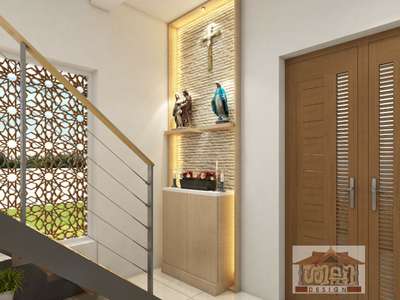 Prayer Room, Lighting Designs by Architect Ar Karishma Vimal, Ernakulam | Kolo