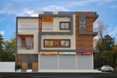 Exterior, Lighting Designs by 3D & CAD jatin  Rajgire , Indore | Kolo