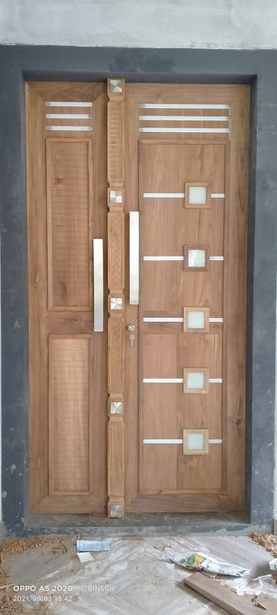 Door Designs by Carpenter Binesh vasudev, Malappuram | Kolo
