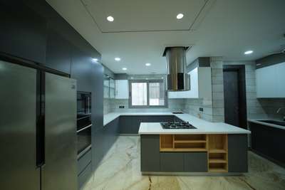Kitchen, Storage Designs by Contractor Key 2 Infra, Gautam Buddh Nagar | Kolo