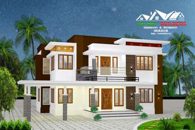 Exterior Designs by Civil Engineer Akhina Akhu, Kannur | Kolo