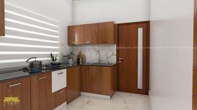 Door, Kitchen, Storage Designs by Interior Designer Nalukettu  interiors , Thiruvananthapuram | Kolo
