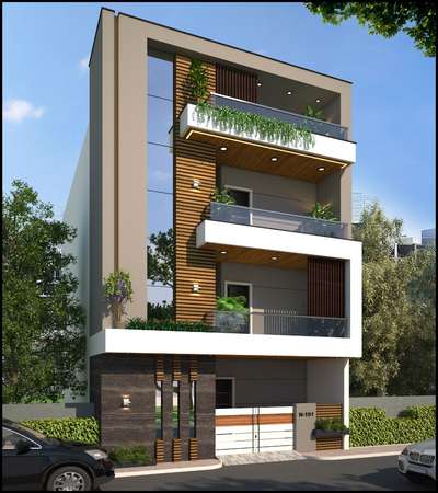 Exterior, Lighting Designs by Interior Designer समर्पित पटेल, Indore | Kolo