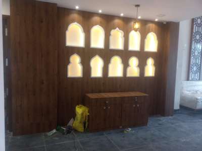 Lighting, Wall, Storage Designs by Contractor Vikash Sharma, Indore | Kolo