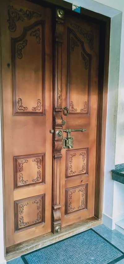 Door Designs by Carpenter Gireesh  P B Gireesh, Palakkad | Kolo