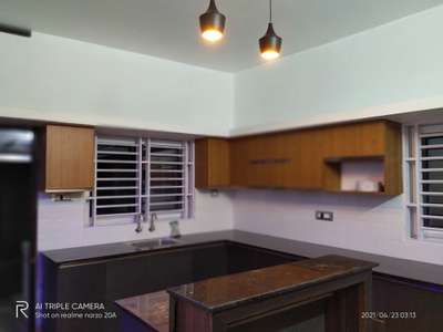 Kitchen, Storage, Lighting, Window Designs by Carpenter Sajeev s, Thiruvananthapuram | Kolo