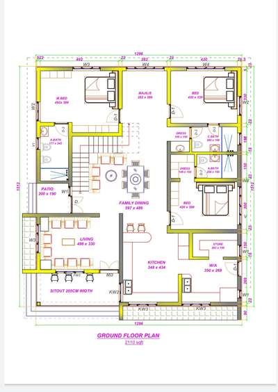 Plans Designs by Home Owner noushad Kavalakkal, Alappuzha | Kolo