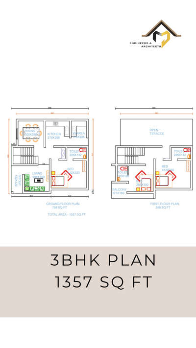 Plans Designs by Civil Engineer MJ Engineers   Architects, Ernakulam | Kolo