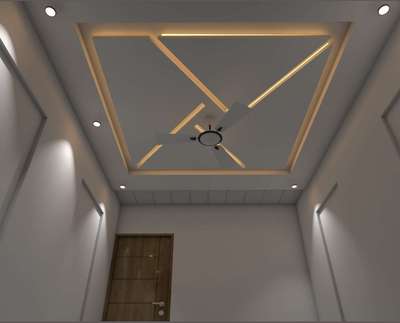 Ceiling, Door, Lighting Designs by Interior Designer Faiz Mohd, Ernakulam | Kolo