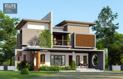 Exterior Designs by Civil Engineer SALMAN KALATHIL, Malappuram | Kolo