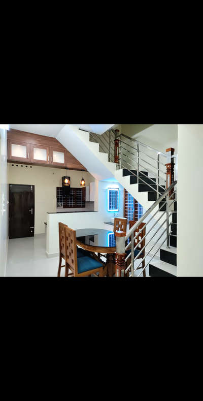 Staircase Designs by Contractor SARASWATHY BUILDERS, Kollam | Kolo