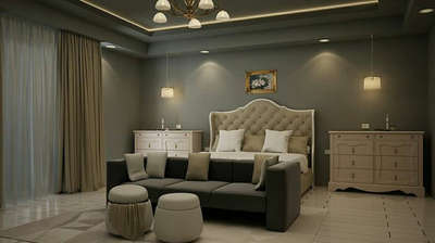 Furniture, Bedroom Designs by Interior Designer Id Monika devendra kumar, Jaipur | Kolo