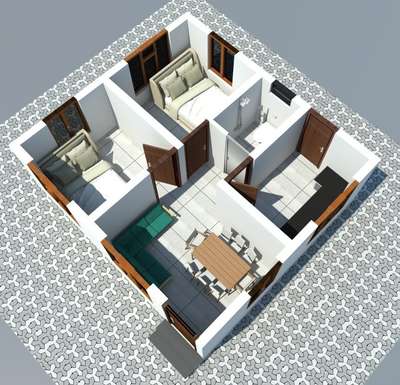 Exterior Designs by 3D & CAD Dream Homes  U Dream We Build, Kozhikode | Kolo