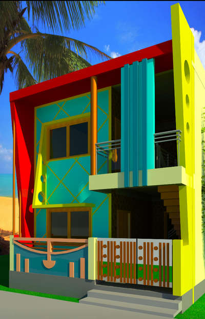 Exterior Designs by Civil Engineer Vikas Parmar, Ujjain | Kolo