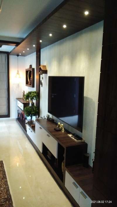 Storage, Lighting, Living Designs by Interior Designer inarc  kitchen + interiors , Kozhikode | Kolo