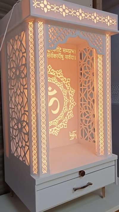Prayer Room, Storage Designs by Building Supplies Neeraj Sharma, Delhi | Kolo