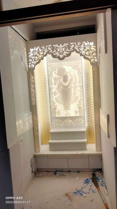 Prayer Room, Storage Designs by Building Supplies Gyan Vishwakarma, Indore | Kolo