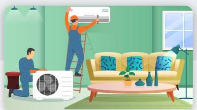  Designs by HVAC Work Wajid Khan, Indore | Kolo