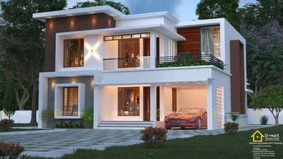 Exterior Designs by Civil Engineer MADHEENA BUILDERS ❤️❤️, Malappuram | Kolo