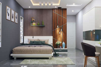 Ceiling, Bedroom, Furniture, Storage Designs by 3D & CAD Renderland 3D, Kozhikode | Kolo