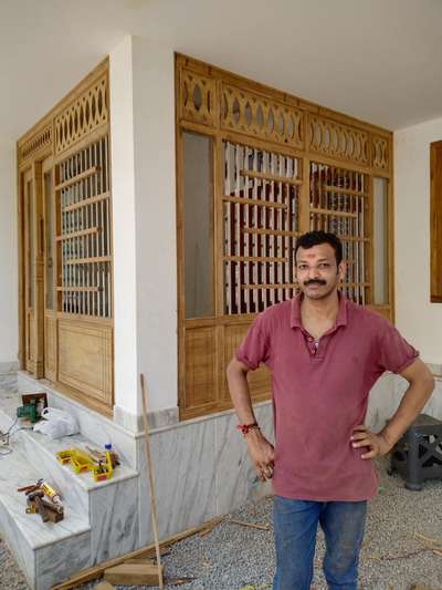 Exterior Designs by Carpenter Rajesh  Acharya , Pathanamthitta | Kolo