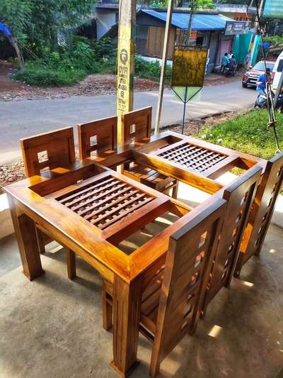 Furniture, Dining, Table Designs by Carpenter Kairali Wood Works, Kozhikode | Kolo