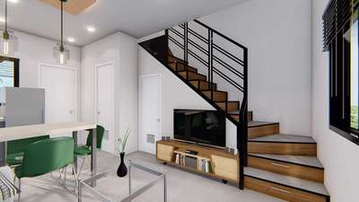 Staircase Designs by Contractor അലവി  kk, Malappuram | Kolo