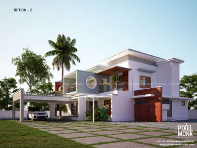 Exterior Designs by Interior Designer PixelMonk Studio, Kannur | Kolo