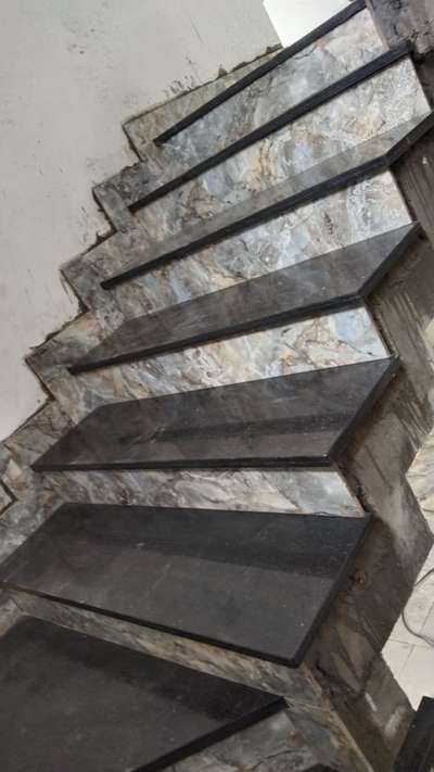 Staircase Designs by Civil Engineer r rakesh, Thiruvananthapuram | Kolo