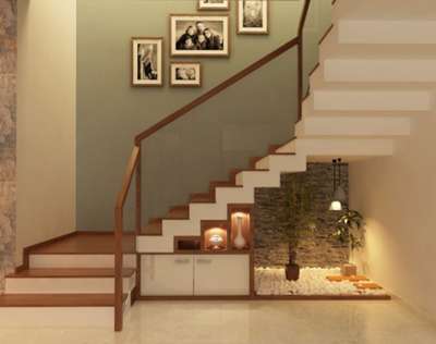 Staircase Designs by Carpenter gireesh m, Palakkad | Kolo
