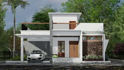 Exterior Designs by Architect Aravind Ajay, Pathanamthitta | Kolo