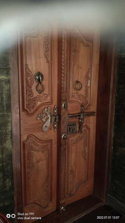 Door Designs by Contractor Dhanya Ajith, Thiruvananthapuram | Kolo