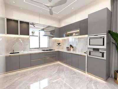 Kitchen, Lighting, Storage Designs by Interior Designer Amit Sharma, Delhi | Kolo