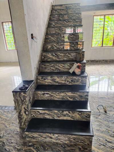 Staircase Designs by Contractor vinod vijayan, Thiruvananthapuram | Kolo