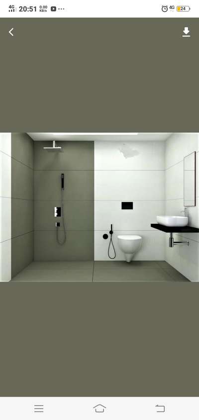 Bathroom Designs by Flooring Ajeesh M R, Alappuzha | Kolo