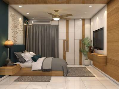Bedroom, Furniture, Lighting, Ceiling, Storage Designs by Architect Jagan Chaudhary, Ghaziabad | Kolo
