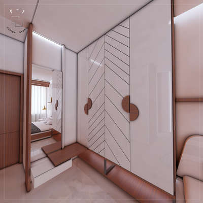 Bedroom, Furniture, Storage Designs by Interior Designer Id Yogi Jangid, Jaipur | Kolo