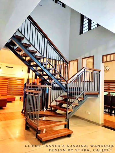 Staircase Designs by Architect Jamsheer Pattasseri, Kozhikode | Kolo