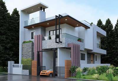 Exterior Designs by Architect Er Sonam soni, Indore | Kolo