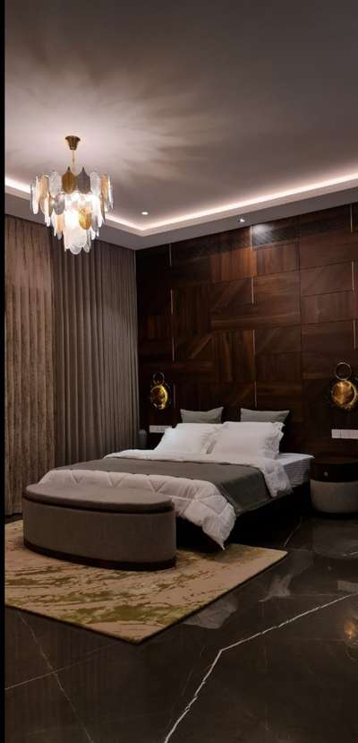 Bedroom, Furniture, Storage, Lighting Designs by Interior Designer Anas anu, Kozhikode | Kolo