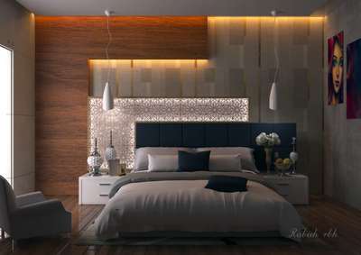 Bedroom, Furniture, Lighting, Storage, Wall Designs by 3D & CAD Rabeeh RBH, Malappuram | Kolo