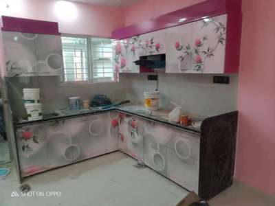 Kitchen, Storage Designs by Contractor Randhir  karpentar , Bhopal | Kolo