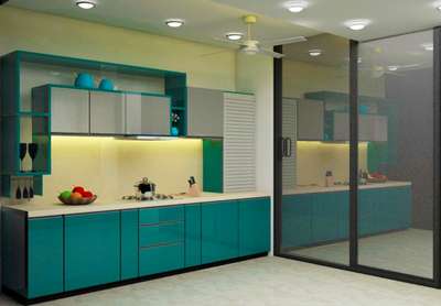 Kitchen, Lighting, Storage Designs by Interior Designer ruchika kargwal, Jaipur | Kolo