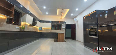 Kitchen, Lighting, Flooring, Storage Designs by Interior Designer KTM Interiors, Malappuram | Kolo